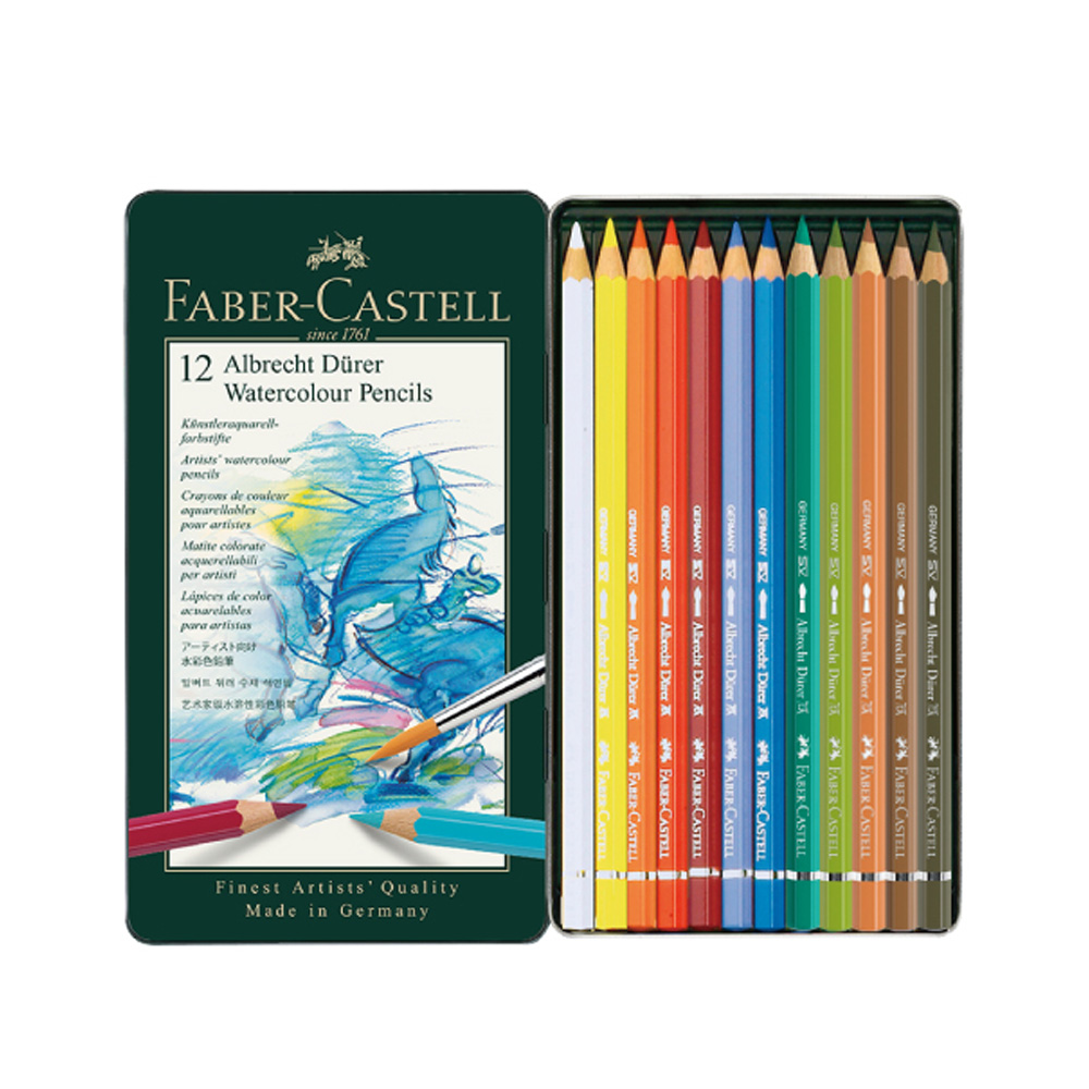 Faber-Castell】輝柏藝術級水彩色鉛筆12色/盒117512 - PChome 24h購物